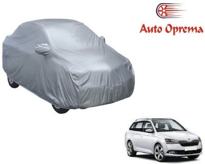 Auto Oprema Car Cover For Skoda Fabia (With Mirror Pockets)(Silver)