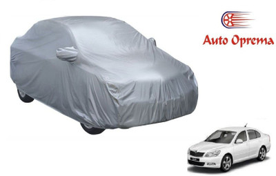 Auto Oprema Car Cover For Skoda Laura (With Mirror Pockets)(Silver)