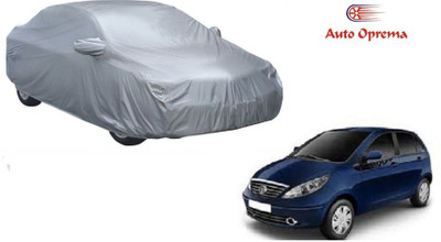 Auto Oprema Car Cover For Tata Vista (With Mirror Pockets)(Silver)