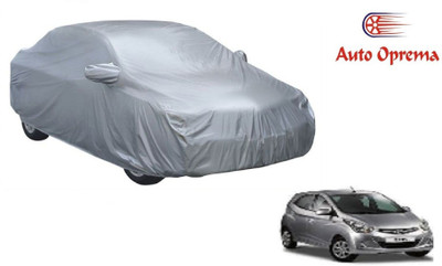 Auto Oprema Car Cover For Hyundai Eon (With Mirror Pockets)(Silver)