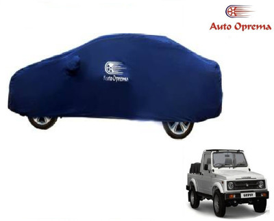 Auto Oprema Car Cover For Maruti Suzuki Gypsy (With Mirror Pockets)(Blue)