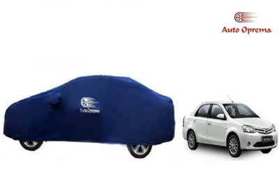 Auto Oprema Car Cover For Toyota Etios (With Mirror Pockets)(Blue)