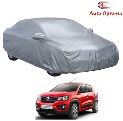 Auto Oprema Car Cover For Renault Kwid (With Mirror Pockets)(Silver)
