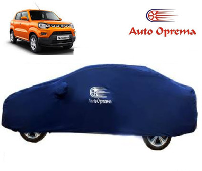 Auto Oprema Car Cover For Maruti Suzuki S-Presso (With Mirror Pockets)(Blue)