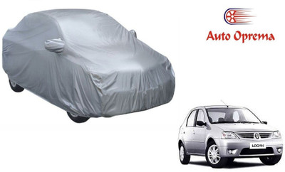 Auto Oprema Car Cover For Mahindra Logan (With Mirror Pockets)(Silver)