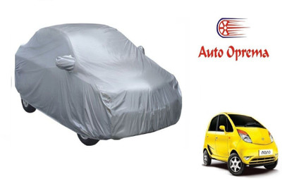 Auto Oprema Car Cover For Tata Nano Genx (With Mirror Pockets)(Silver)