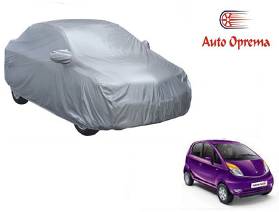 Auto Oprema Car Cover For Tata Nano (With Mirror Pockets)(Silver)