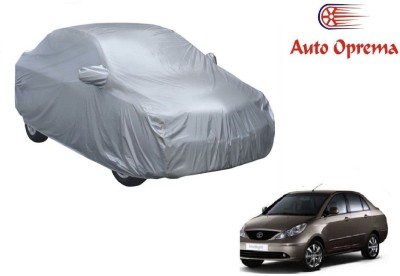 Auto Oprema Car Cover For Tata Indigo CS (With Mirror Pockets)(Silver)