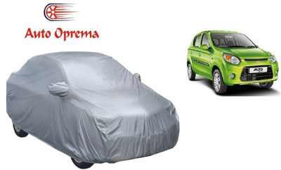 Auto Oprema Car Cover For Maruti Suzuki 800 (With Mirror Pockets)(Silver)