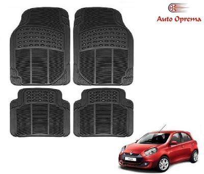 Auto Oprema Rubber Standard Mat For  Renault Pulse(Black)