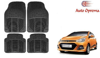 Auto Oprema Rubber Standard Mat For  Hyundai i20(Black)