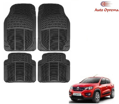 Auto Oprema Rubber Standard Mat For  Renault Kwid(Black)