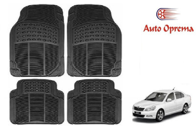 Auto Oprema Rubber Standard Mat For  Skoda Laura(Black)