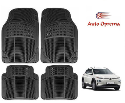 Auto Oprema Rubber Standard Mat For  Hyundai Kona Electric(Black)