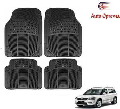 Auto Oprema Rubber Standard Mat For  Skoda Yeti(Black)
