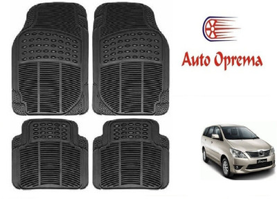 Auto Oprema Rubber Standard Mat For  Toyota Innova(Black)