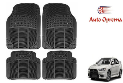Auto Oprema Rubber Standard Mat For  Mitsubishi Lancer Evolution(Black)