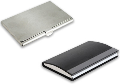 auteur 15 Card Holder(Set of 2, Multicolor)