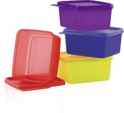 TUPPERWARE Plastic Utility Container  - 500(Pack of 4, Multicolor)