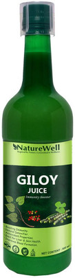 Naturewell Premium Giloy Juice Natural Juice for Building Immunity and IMMUNITY BOOSTER I No Added Sugar(500 ml)