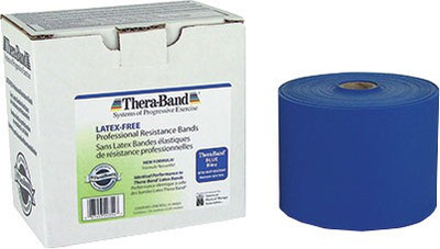 Theraband Extra Heavy 25 Yards Latex Free Resistance Band(Blue)