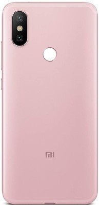 Unique4Ever MI A2 With Camera Lens & Side Keys Back Panel(pink)