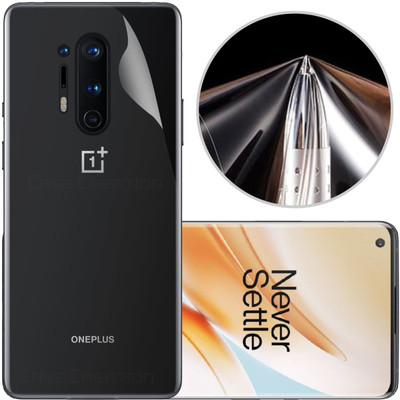 CASE CREATION Oneplus 8 Pro Mobile Skin(3D Real Transparent Skin Glossy Finish)
