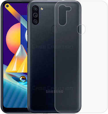 CASE CREATION Samsung Galaxy M11 (2019) Mobile Skin(3D Real Transparent Skin Glossy Finish)