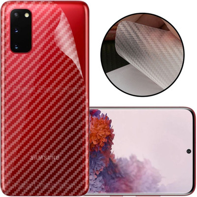 CASE CREATION Samsung Galaxy S20 (2020) Mobile Skin(3D Carbon Fibre Transparent Back Skin Matte Finish)