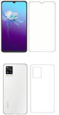 PR SMART Front and Back Tempered Glass for Vivo V20(Pack of 2)