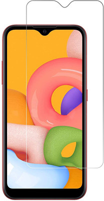 Spectacular ace Tempered Glass Guard for Samsung Galaxy M01(Pack of 1)