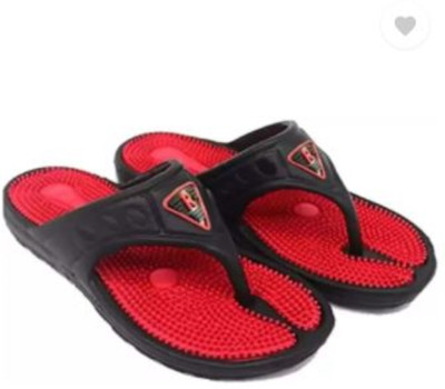 Ammar Collection Men Flip Flops(Red , 7)