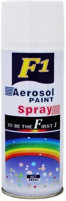 F1 White Spray Paint 450 ml(Pack of 1)