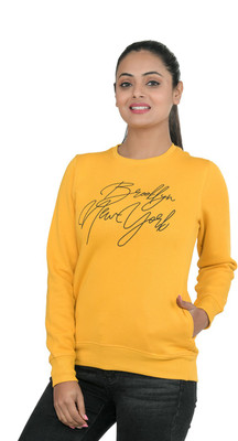 Kaily Full Sleeve Printed Women Sweatshirt