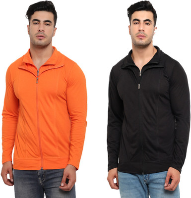 Jaskart Solid Men Round Neck Multicolor T-Shirt