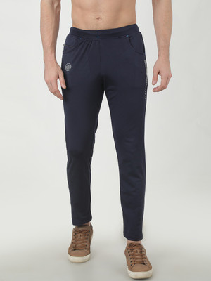 FEVER Solid Men Dark Blue Track Pants