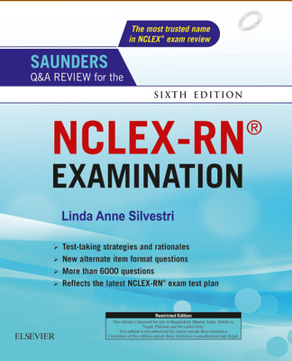 Saunders Q & A Review for the NCLEX-RN (R) Examination,6e(English, Paperback, Silvestri Linda Anne)