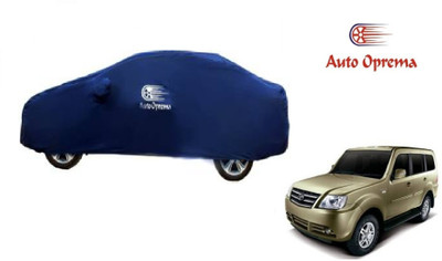 Auto Oprema Car Cover For Tata Sumo Grande (With Mirror Pockets)(Blue)