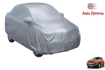 Auto Oprema Car Cover For Tata Harrier (With Mirror Pockets)(Silver)