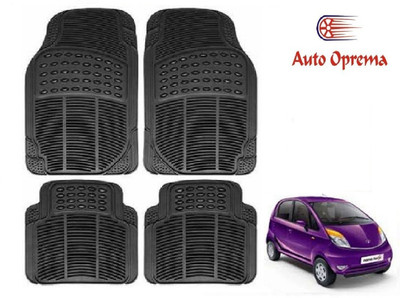 Auto Oprema Rubber Standard Mat For  Tata Nano(Black)