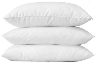 ROYALREOX Memory Foam Solid Sleeping Pillow Pack of 3(White)