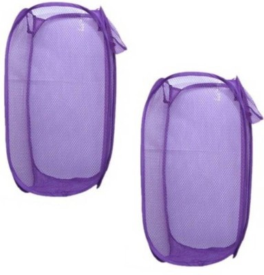 Hot Dealzz 20 L Purple Laundry Bag(Nylon)