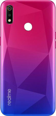 Unique4Ever Realme 3i With Side Keys & Camera Lens Back Panel(Diamond Red)