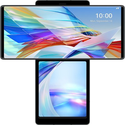 LG Wing (Aurora Gray, 128 GB) (8 GB RAM)