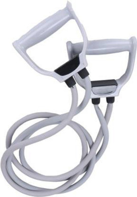 Royal Nation 2 Rope Rubber Toning Tube (Grey) Resistance Tube(Multicolor)