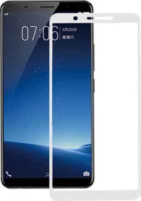 MARSHLAND Tempered Glass Guard for 9H Hardness 5D Full Glue Screen Protector Anti Scratch Bubble Free Edge to Edge, VIVO Y71(Pack of 1)
