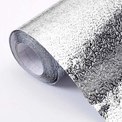 Dxplore Foils Classics Silver Wallpaper(L x W: 61 cm x 200 cm)