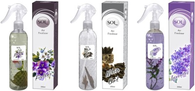 Sol Oriental, Oudh, Lavender Spray(3 x 250 ml)