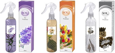 Sol Lavender, Floral, Oudh Spray(3 x 250 ml)