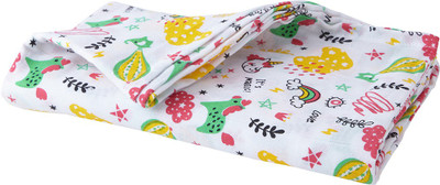 Babywish Cartoon Single Swaddling Baby Blanket for  AC Room(Cotton, Magical Unicorn Set of 1)